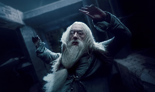 Michael Gambon as Albus Dumbledore (Deathly Hallows)